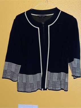 Ming Wang Knit Cardigan